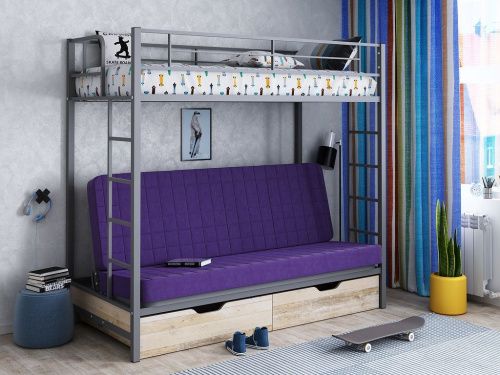 Двухъярусная кровать с диваном «Мадлен ЯЯ» фото фото 4